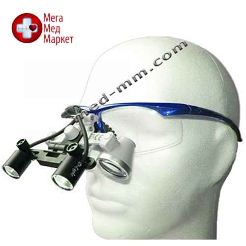 Бинокулярный увеличитель ECMG-2,5x-LD ErgonoptiX микро Галилея с осветителем D-Light Duo / ECMG-2,5x-RD ErgonoptiX микро Галилея с осветителем D-Light Duo